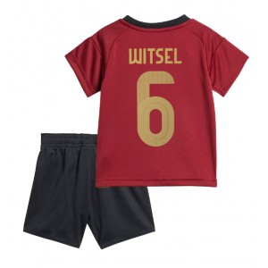 Fotbalové Dres Belgie Axel Witsel #6 Dětské Domácí Oblečení ME 2024 Krátký Rukáv (+ trenýrky)